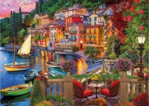 Gibsons: Lake Como (1000) legpuzzel