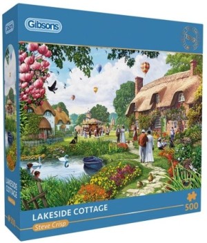 Gibsons: Lakeside Cottage (500) legpuzzel
