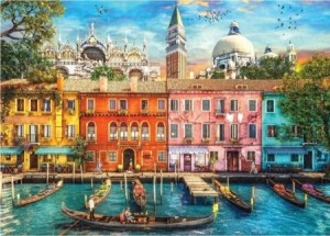 Gibsons: Colours of Venice (1000) legpuzzel