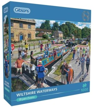 Gibsons: Wiltshire Waterways (1000) legpuzzel