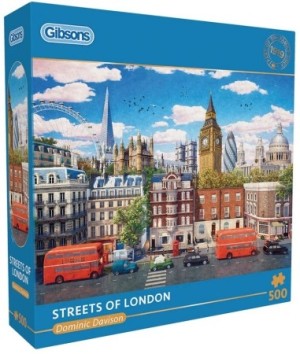 Gibsons: Streets of London (500) legpuzzel