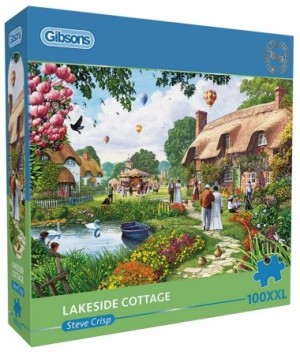 Gibsons: Lakeside Cottage (100XXL) legpuzzel