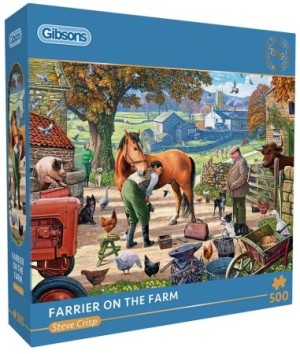 Gibsons: Farrier on the Farm (500) legpuzzel