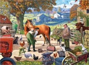 Gibsons: Farrier on the Farm (500) legpuzzel