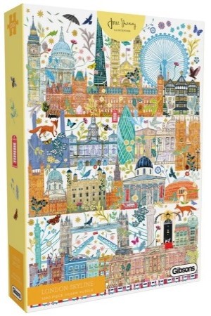 Gibsons: London Skyline (1000) verticale puzzel