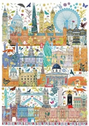 Gibsons: London Skyline (1000) verticale puzzel