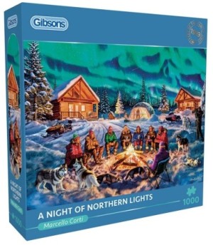 Gibsons: A Night of Northern Lights (1000) legpuzzel