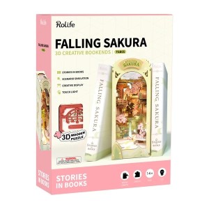 Rolife: Falling Sakura (240) 3D houten puzzel