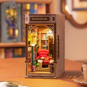 Rolife: Bookstore Shakespeare (194) 3D houten puzzel