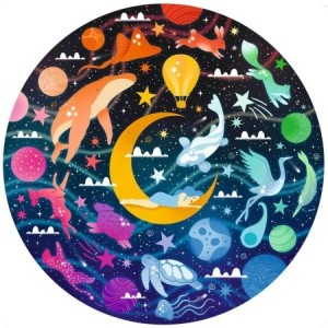Ravensburger: Circle of Colors - Dreams (500) ronde puzzel