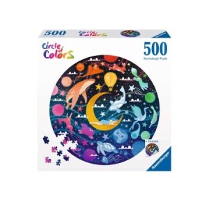 Ravensburger: Circle of Colors - Dreams (500) ronde puzzel