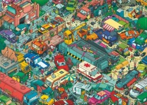 Heye: Car Cemetery - Lectrr (1000) legpuzzel