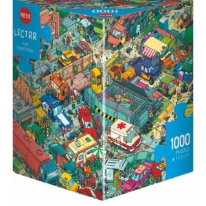 Heye: Car Cemetery - Lectrr (1000) legpuzzel