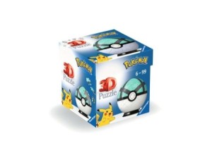 Ravensburger: Pokémon Pokéball Net Ball (55) 3d puzzel