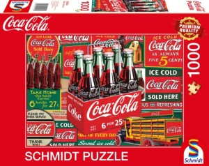 Schmidt: Coca Cola Classic (1000) legpuzzel