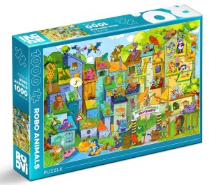 Roovi: Robo Animals (1000) legpuzzel