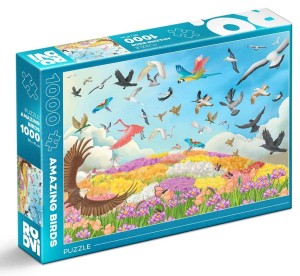 Roovi: Amazing Birds (1000) vogelpuzzel