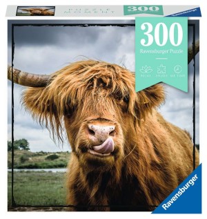 Ravensburger: Puzzle Moment - Highland Cattle (300) legpuzzel