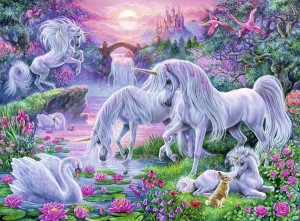 Ravensburger: Unicorns in the Sunset Glow (150XXL) kinderpuzzel