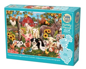 Cobble Hill: Family Farm (350XL) family puzzel