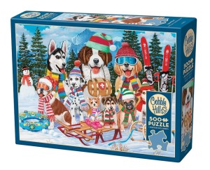 Cobble Hill: Snow Day (500XL) kerstpuzzel