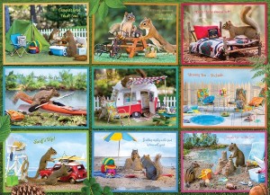 Cobble Hill: Squirrels on Vacation (1000) legpuzzel