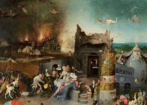 Jheronimus Bosch - De Verzoeking (1000)