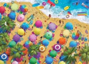 Eurographics: Beach Summer Fun (1000) legpuzzel