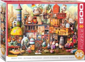 Eurographics: Misfit Toys (500XL) legpuzzel