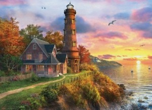 Eurographics: The Old Lighthouse (1000) legpuzzel