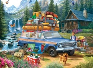 Eurographics: Jeep - Loading the Wagoneer (1000) legpuzzel