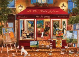 Eurographics: Fine Art Gallery (1000) legpuzzel