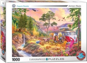 Eurographics: VW Bus Camper's Paradise (1000) legpuzzel