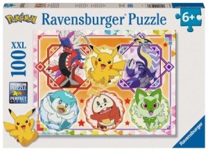 Ravensburger: Pokémon Scarlet en Violet (100XXL) kinderpuzzel