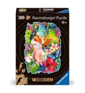 Ravensburger: Wooden Puzzle - Beautiful Birds (300) houten puzzel