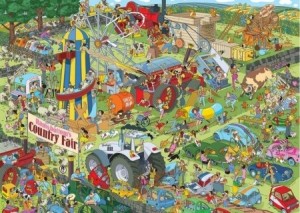 Gibsons: Country Show Chaos (1000) legpuzzel