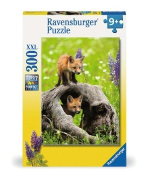 Ravensburger: Schattige vosjes (300XXL) verticale puzzel