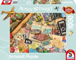 Schmidt: Aimee Stewart - Travel Memories (1000) legpuzzel
