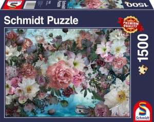 Schmidt: Flowers under Water (1500) bloemenpuzzel