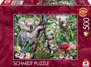 Schmidt: Cute Koala Family (500) legpuzzel