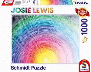 Schmidt: Josie Lewis - Stijgende Regenboog (1000) legpuzzel
