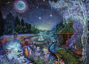 Grafika: Josephine Wall - Halcyon Nights (500) legpuzzel