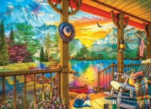 Eurographics: Early Morning Fishing (500XL) legpuzzel