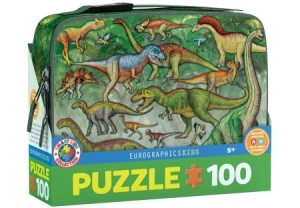 Eurographics: Dinosaurs (100) kinderpuzzel in lunchbox