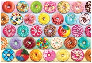 Eurographics: Delightful Donuts (100) kinderpuzzel in lunchbox