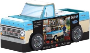 Eurographics: Ford Hard Day's Work (550) puzzel in tinnen blik