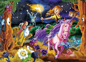 Cobble Hill: Mystical World (350XL) Family Puzzle