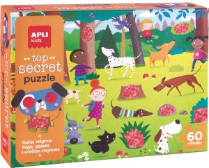 Apli: Secret Puzzle - Honden (60) kinderpuzzel