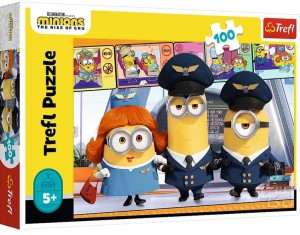 Trefl: Minions at the Airport (100) kinderpuzzel