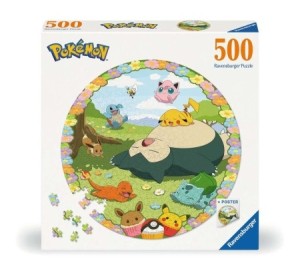 Ravensburger: Pokémon (500) ronde puzzel